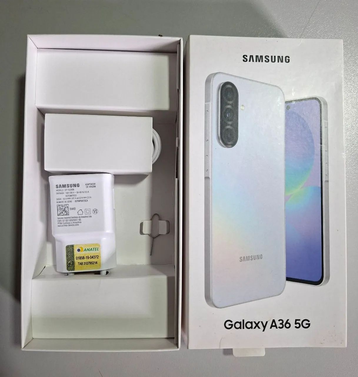 ? SAMSUNG GALAXY A36 256GB BRANCO - Foto 2