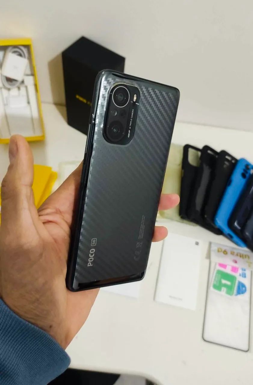 Celular Xiaomi Poco F3 + Impecável + leia!!!  - Foto 4