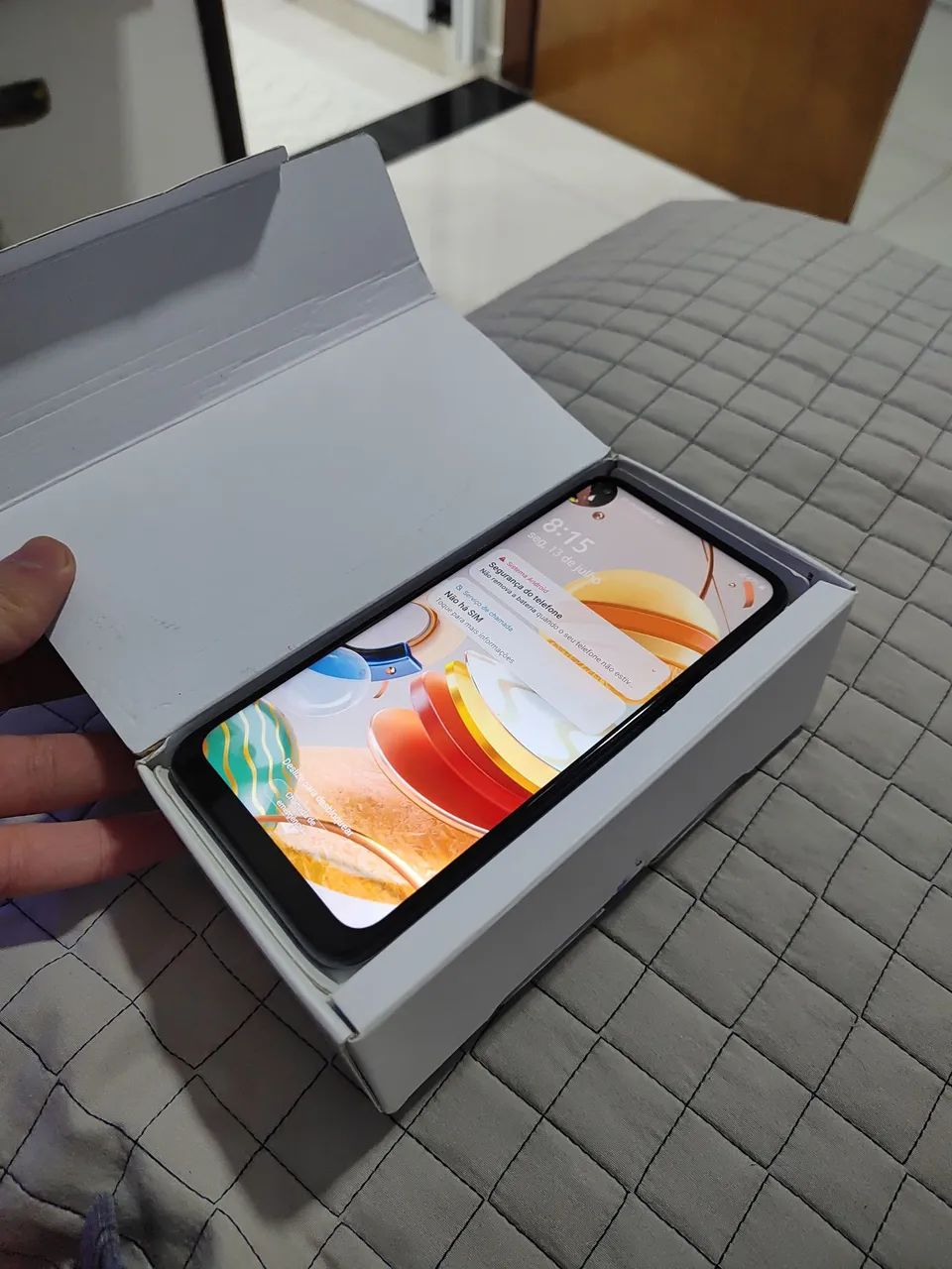 Celular LG K 61 usado 