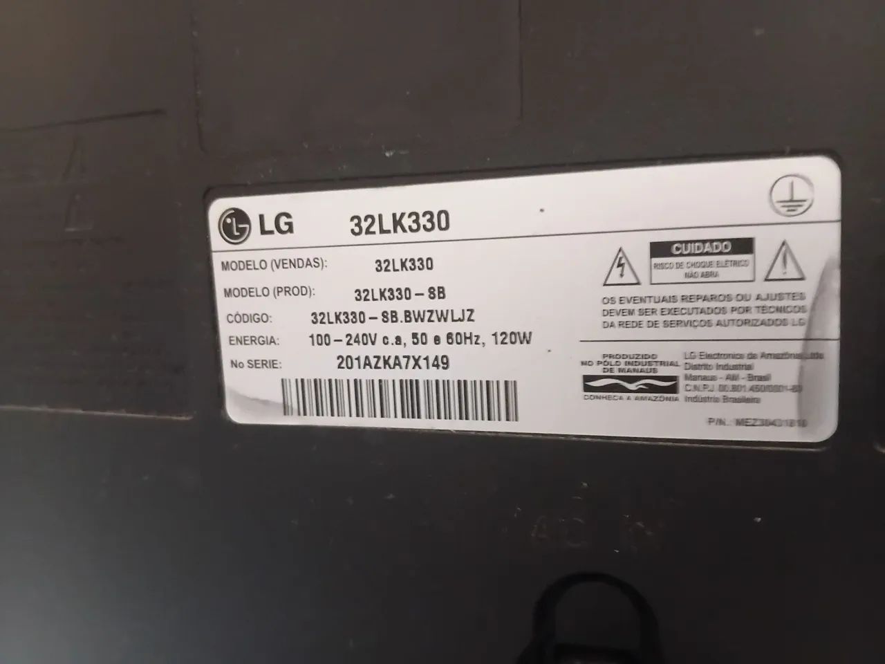 TV LG 32" funcionando normal - Foto 4
