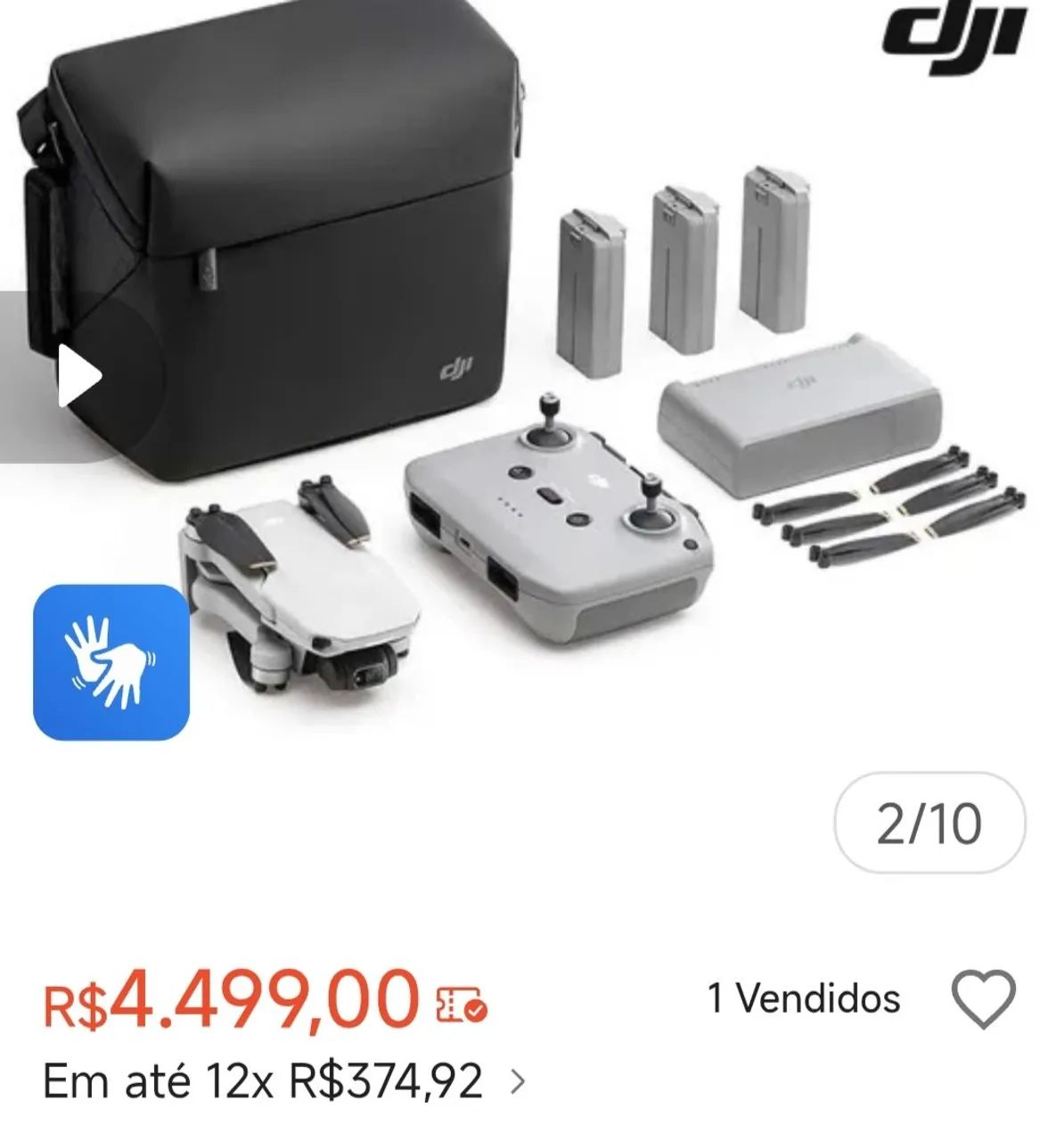 その他 DJI Mini2 Fly More Combo Drone DJI Mini 2 SE Fly More Combo - Super Importadora
