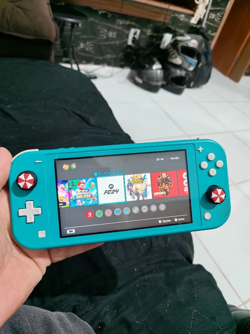 Nintendo Switch Lite em EXCELENTE estado de conservação. - Foto 2