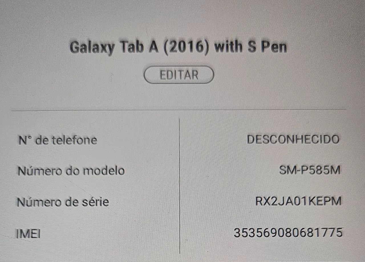 Tablet Samsung Galaxy Tab A 10.1" (2016) 4G - SM-P585M - Foto 4