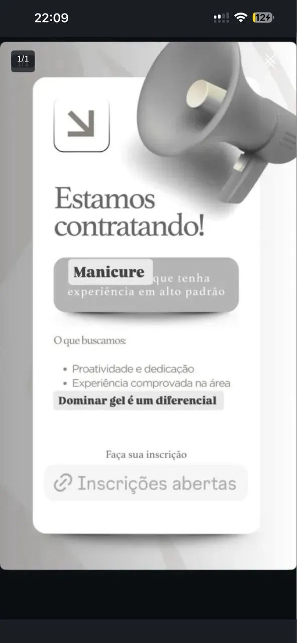 1VAGA pra cada profissão 
