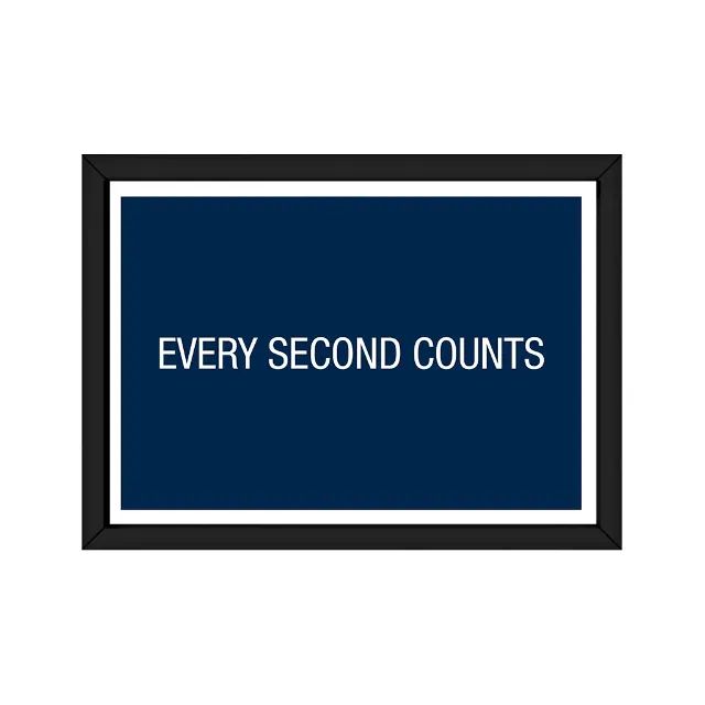 Quadro - The Bear/O Urso - Every Secound Counts 