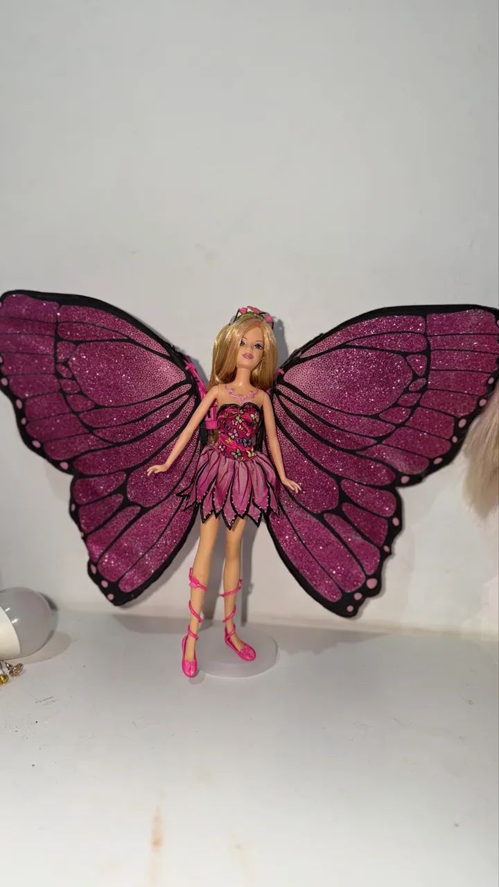 Boneca Barbie Butterfly 2008 - Foto 4