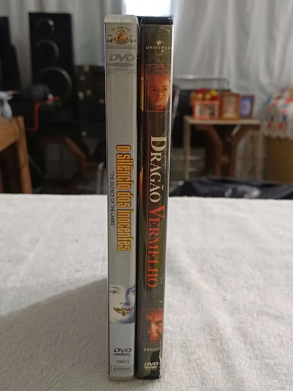 02 DVDs clássicos- O Silêncio dos Inocentes e O Dragão Vermelho - Foto 4