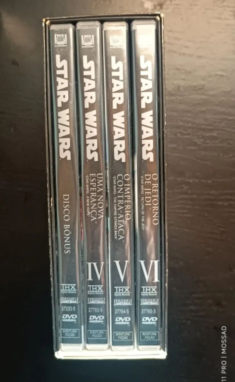 Caixa DVD trilogia Star Wars  - Foto 2