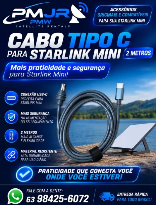 Cabo para Starlink Mini