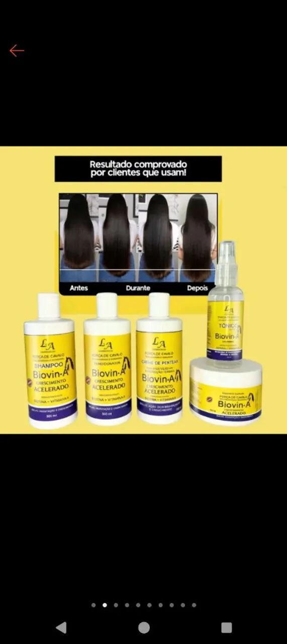 Kit crescimento capilar completo  - Foto 2
