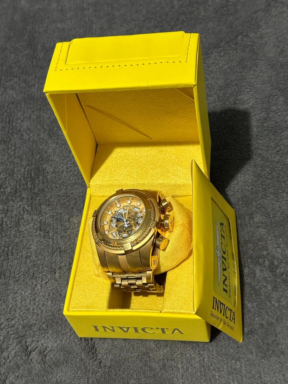 Invicta Zeus bolt skeleton 