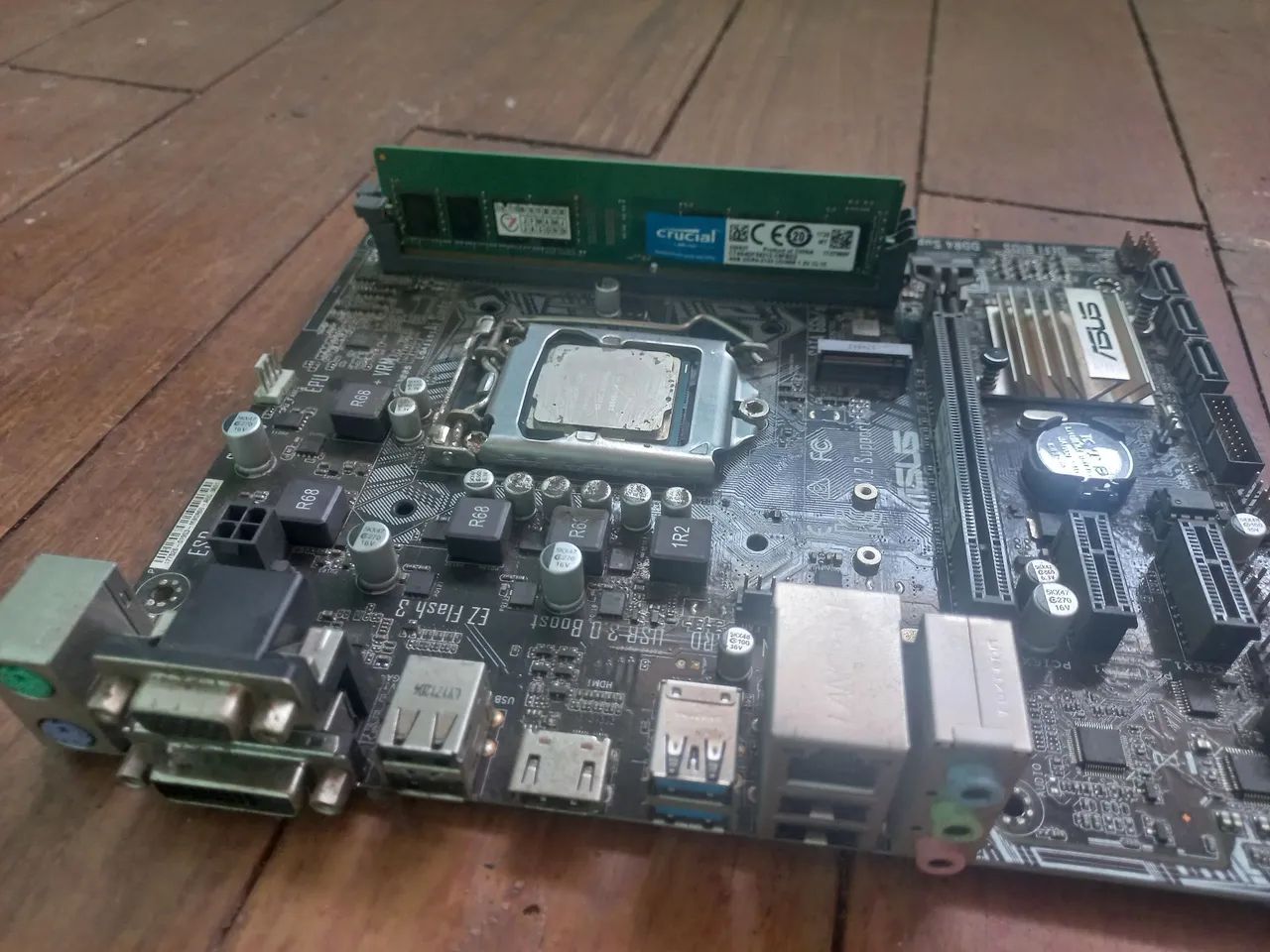 Placa mãe + processador + memória  - Foto 3