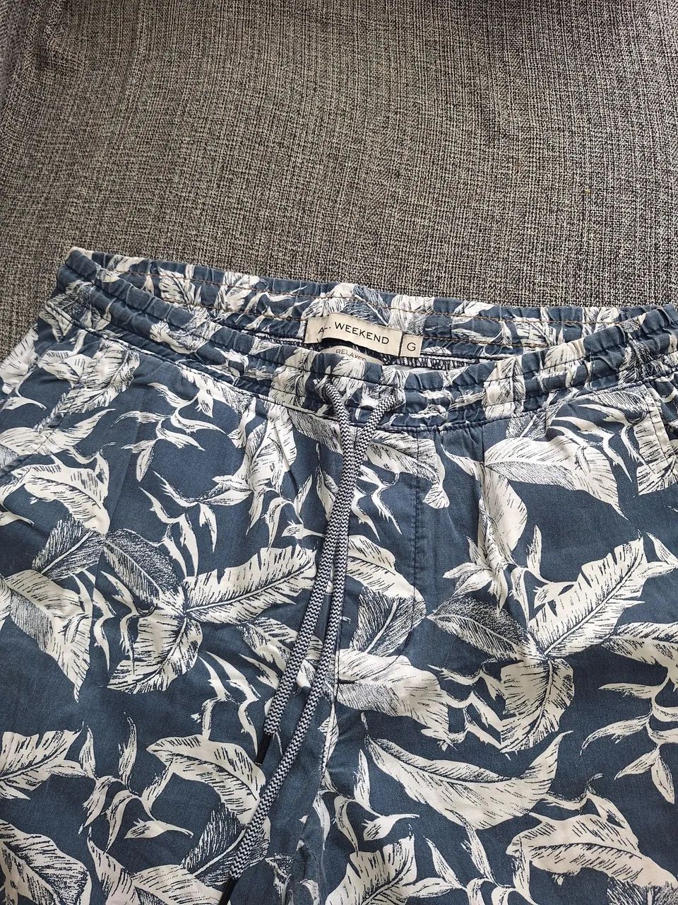 Bermuda masculina azul  - Foto 2