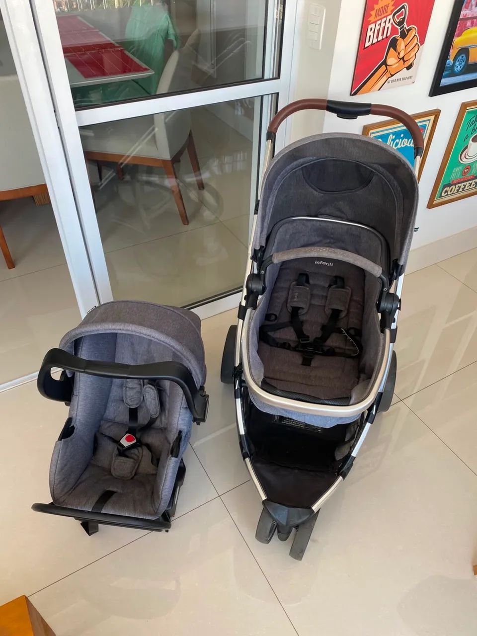 Carrinho Infantil Travel System Sky  - Foto 2