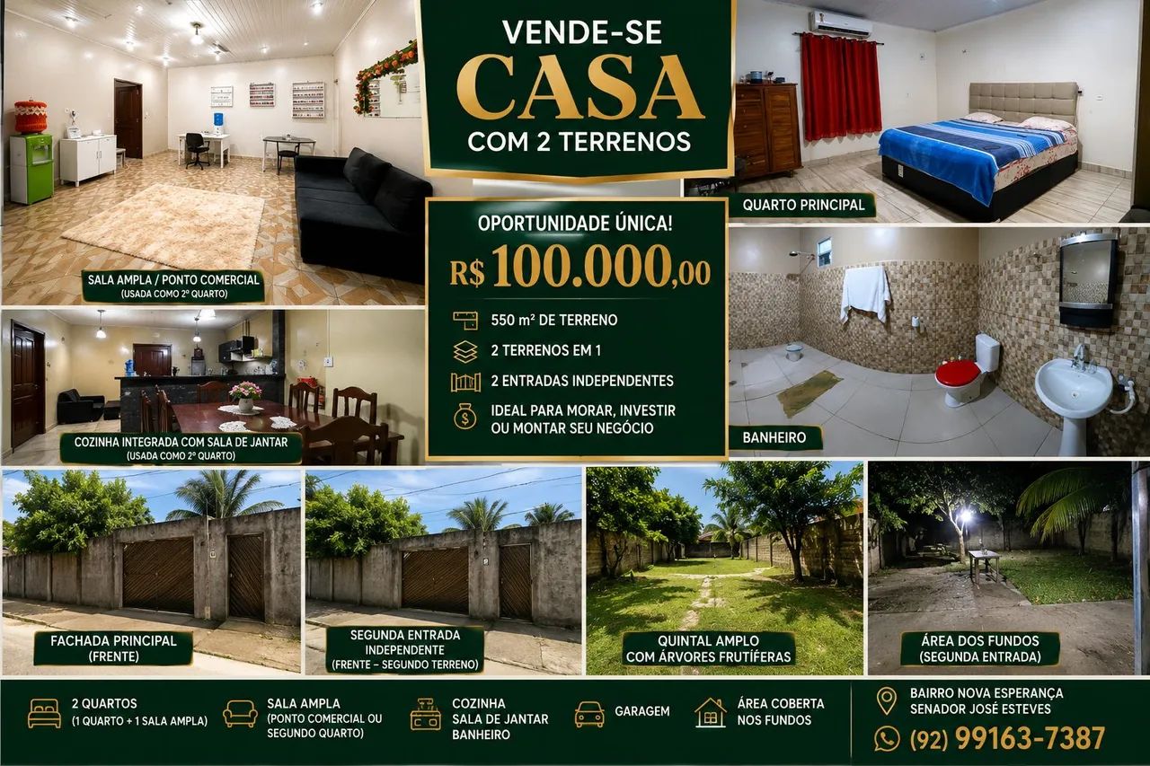 Casa localizado em bairro tranquilo