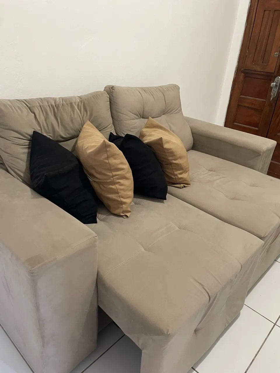 Vendo Sofá Retrátil Reclinável Novo