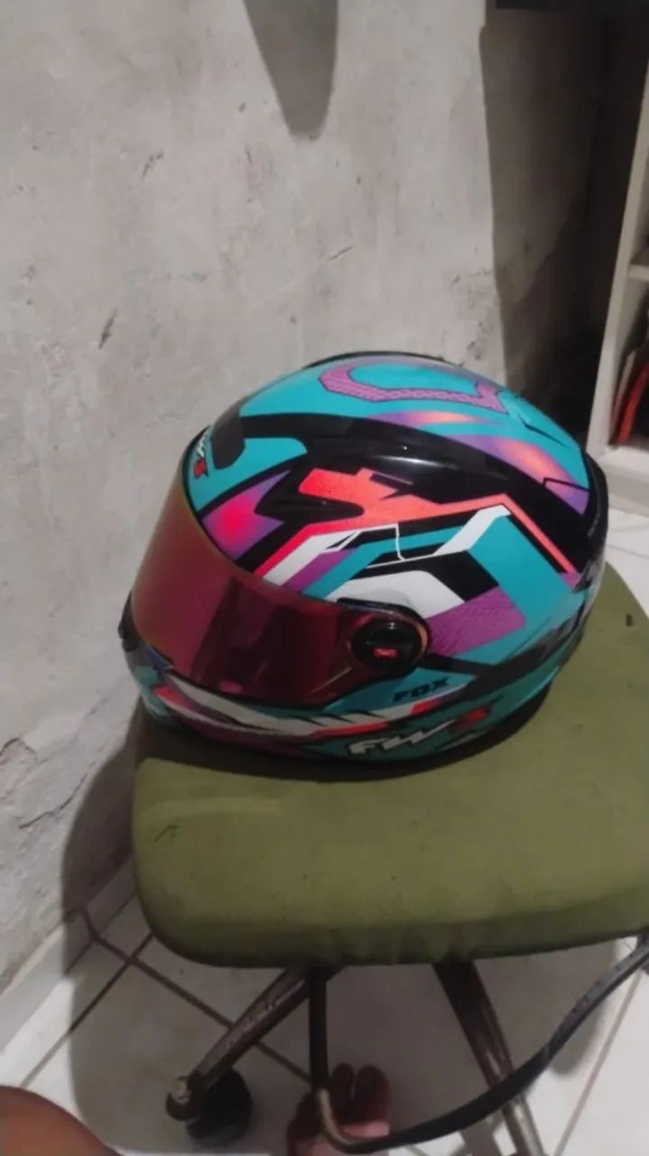 Capacete Fw3 fox
