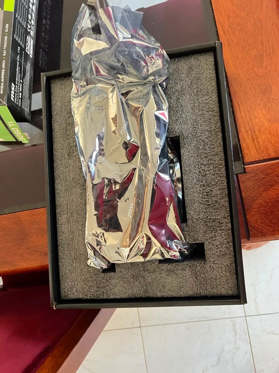 Placa de Vídeo MSI GeForce RTX 3060 Ti Ventus 2X - Com Caixa - Foto 4