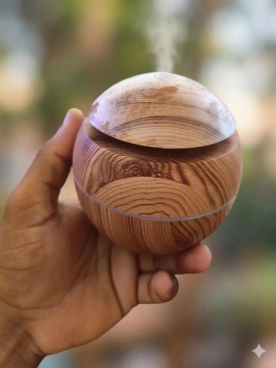 umidificador de ar moderno stylo madeirado