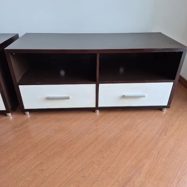 Rack em madeira para TV ou sala 1,12m - Foto 4
