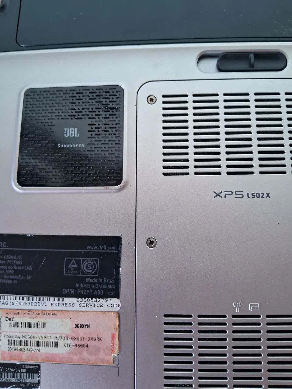 Notebook Dell XPS para retirada de peças  - Foto 2
