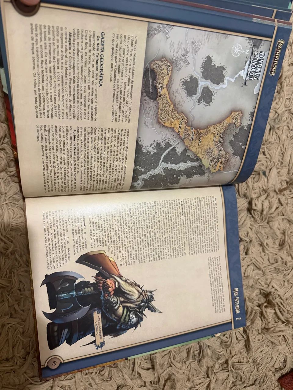 Pathfinder RPG - Guia de campanha do Mar interior - Foto 5