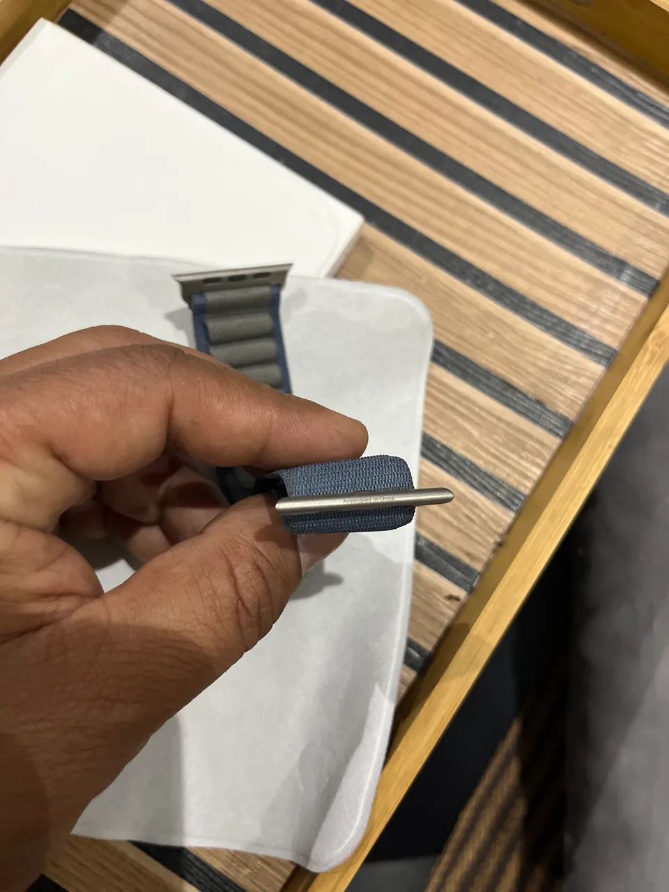 Pulseira Apple Watch Ultra original nova!!! - Foto 4