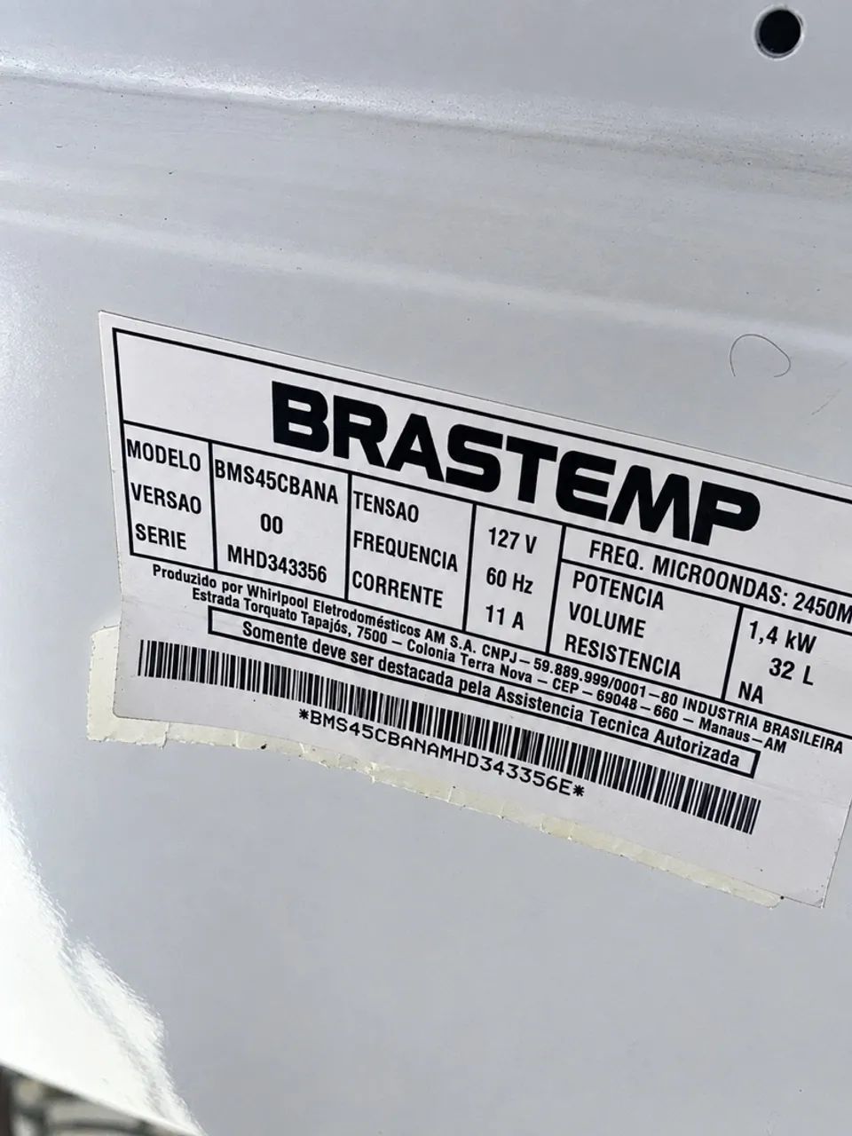 Microondas Brastemp 110 V  - Foto 4