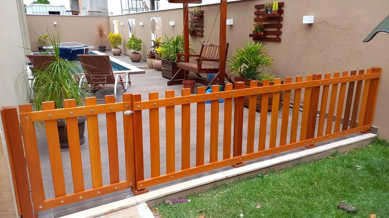 Fabricamos pergolado, deck , móveis projetados e playglouds  - Foto 5
