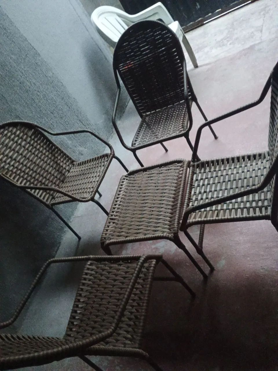 Conjunto de cadeira de área