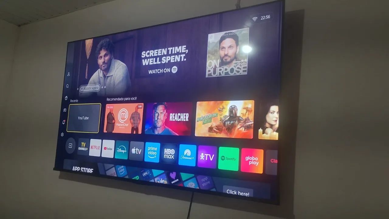 Smart TV Hisense 65" QLED 4K Q6 - Excelente Estado / Com Caixa   - Foto 3