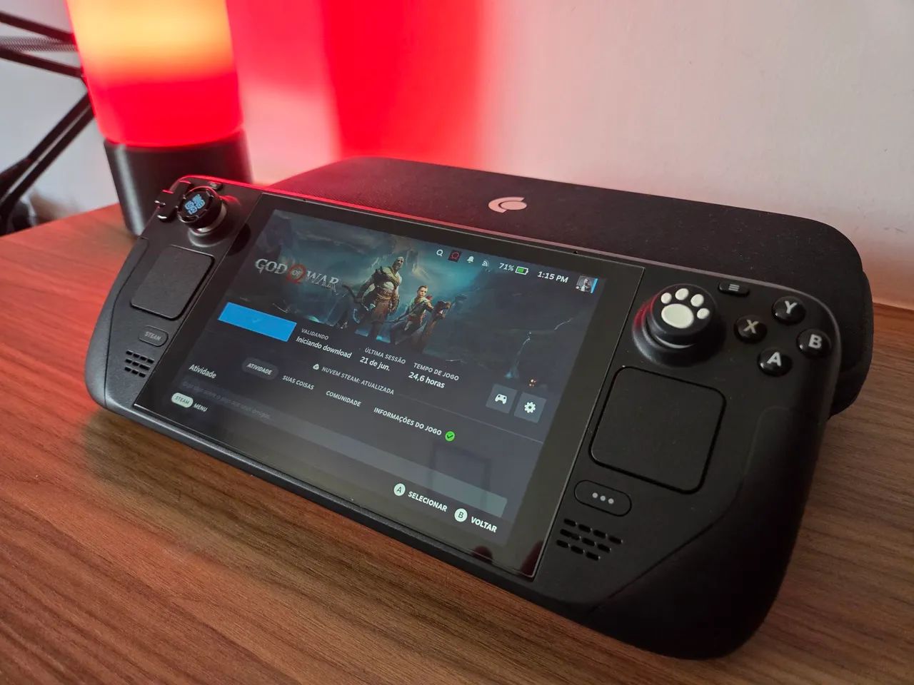 Steam Deck LCD 1tb - Consoles de Vídeo Game - Miracema do