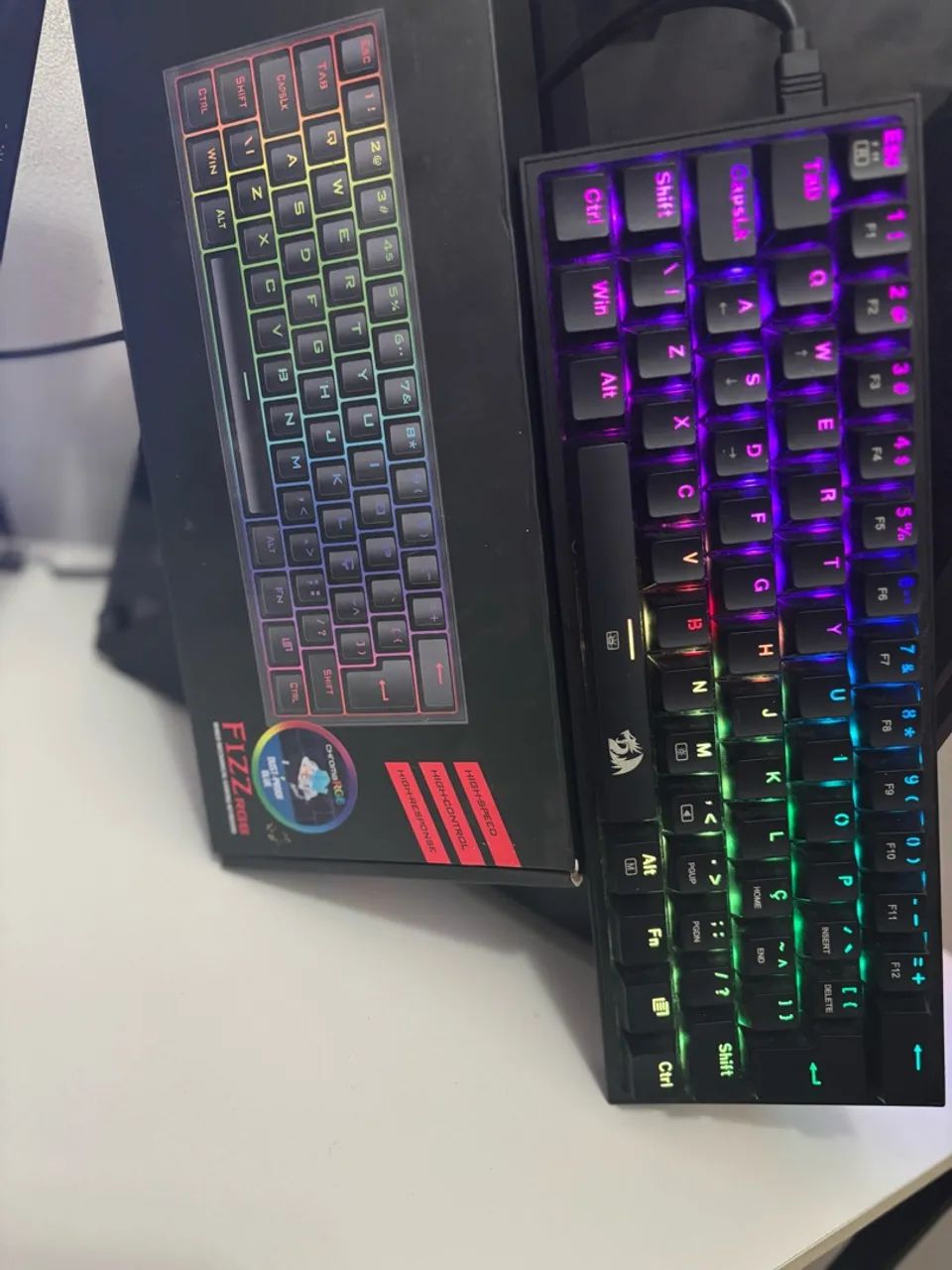 Teclado red Dragon fizz - Foto 5