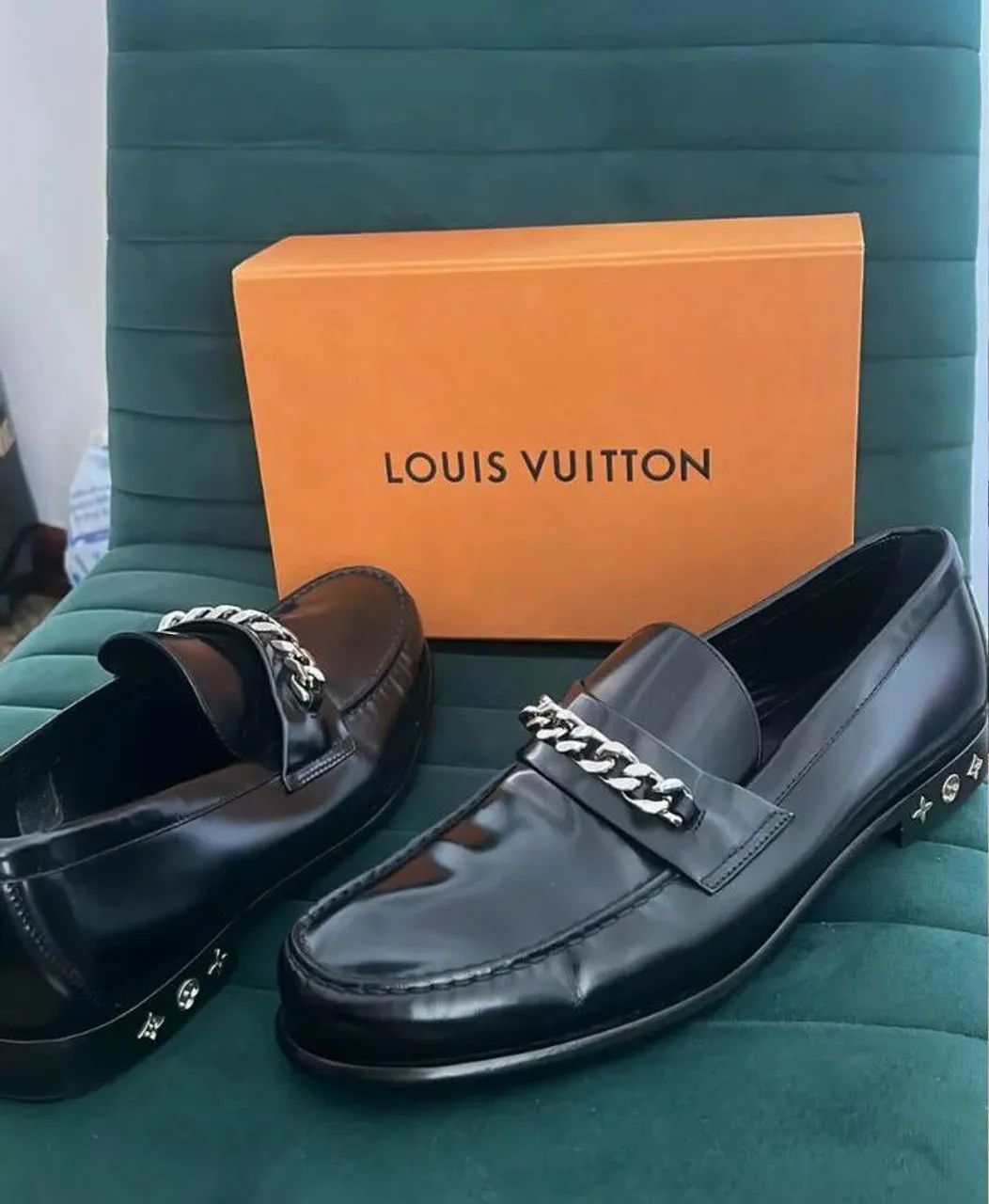 Sapato Loafer Louis vuitton Original N41 - Foto 3