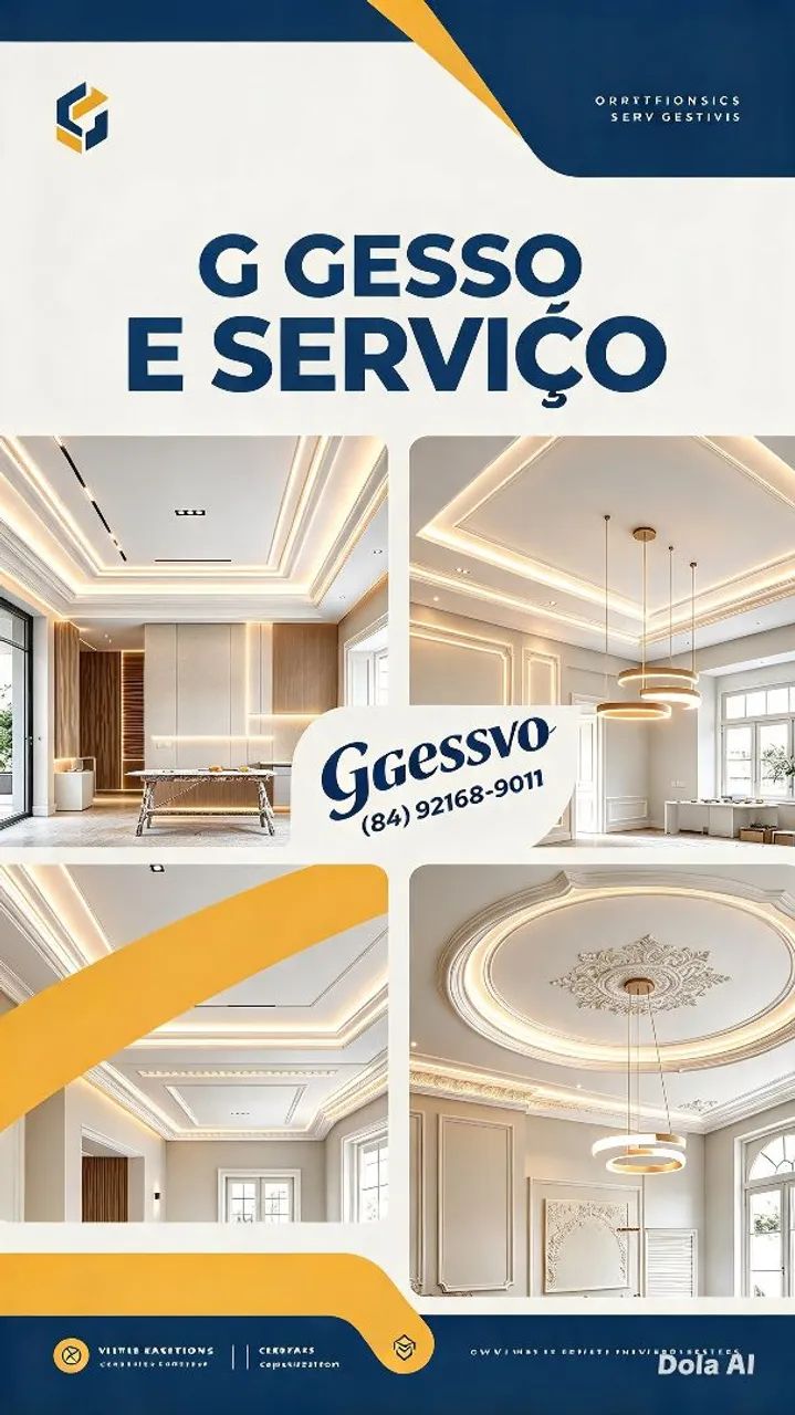G gesso é serviço  - Foto 2