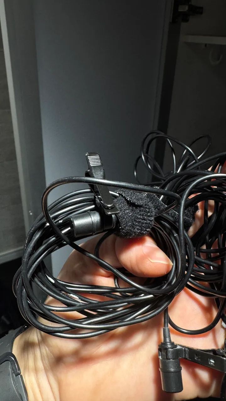 Microfone Boya duplo para celular e câmera  - Foto 3