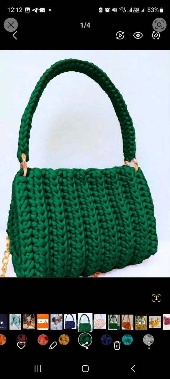 Bolsa Croche chic - Foto 2