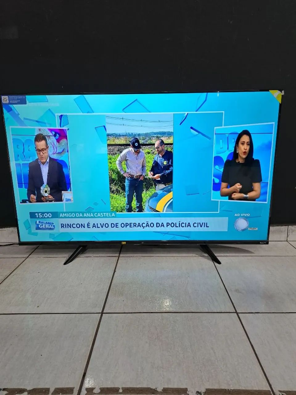 Smart tv mutilaser 50 polegadas led 4k no plástico ainda  - Foto 3