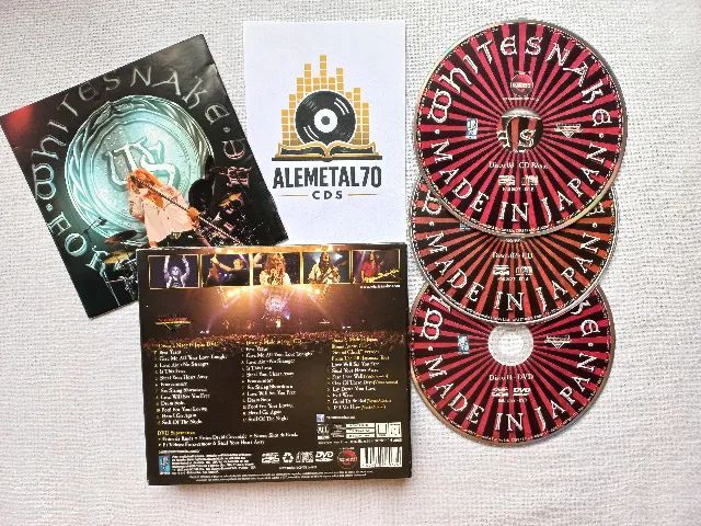 Whitesnake CD ８枚セット 日本盤は帯付 Cd Whitesnake - Made in Japan (Deluxe Edition) - CDs, DVDs etc
