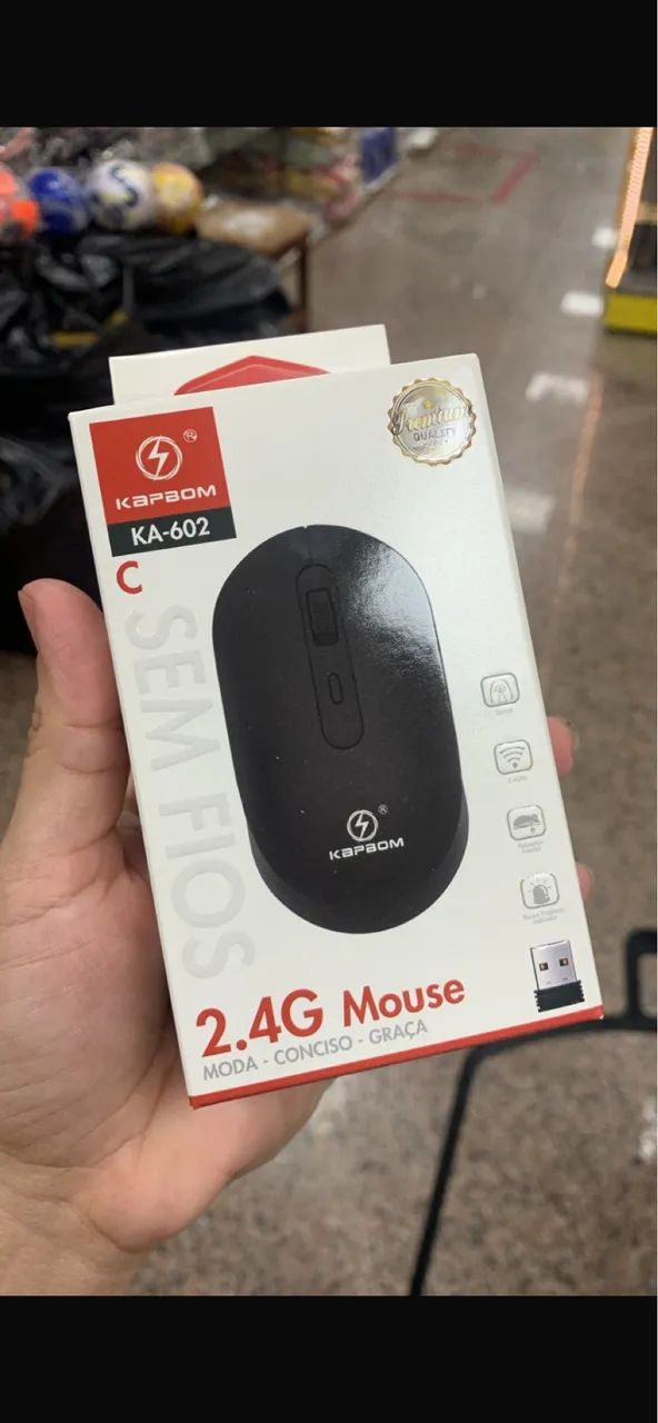 MOUSE SEM FIO (NOVO) - Foto 2