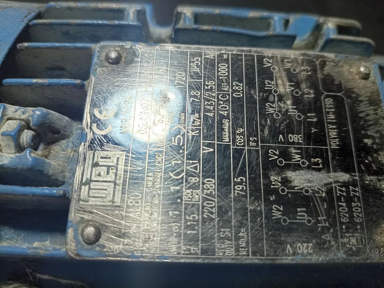 Motor trifásico 