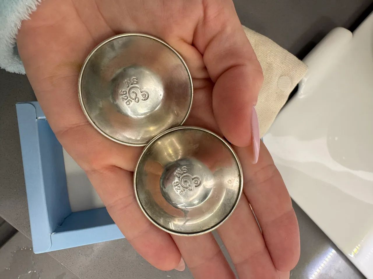 Concha de prata para amamentação Silver Mamma - Foto 2