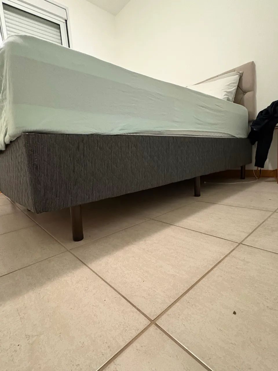 Cama com base e colchão  - Foto 3
