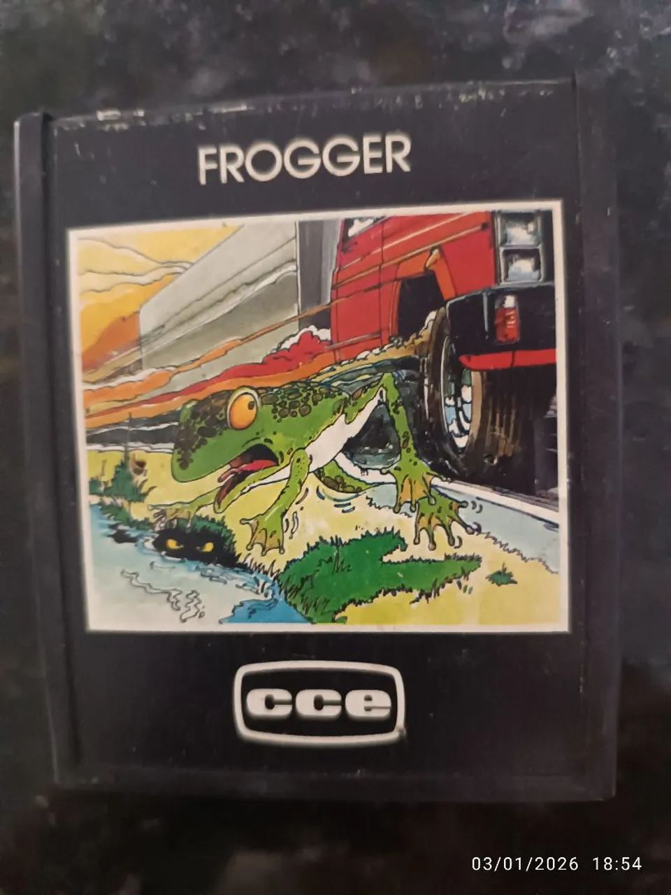 Cartucho Atari Frogger C-821