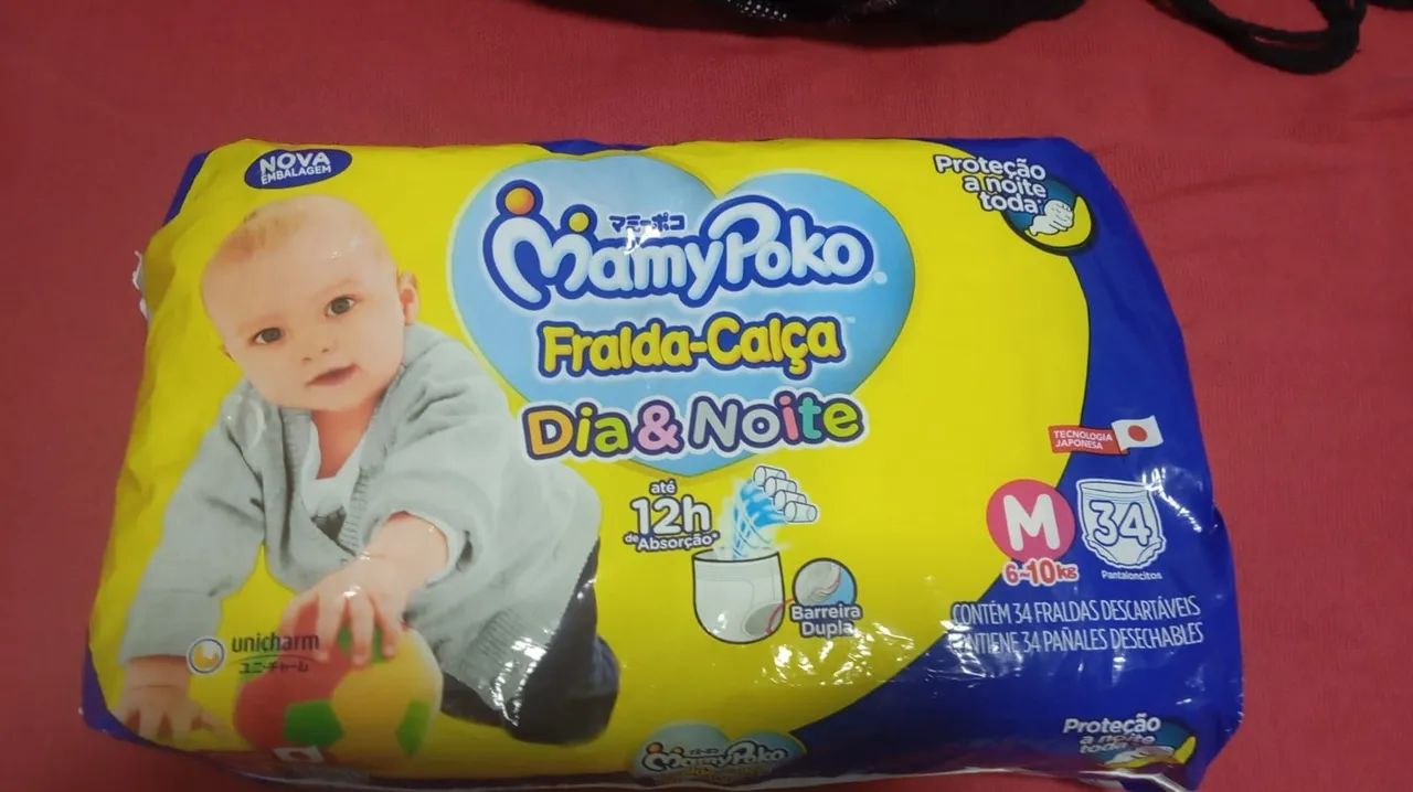 Fraldas a venda tam M & G 