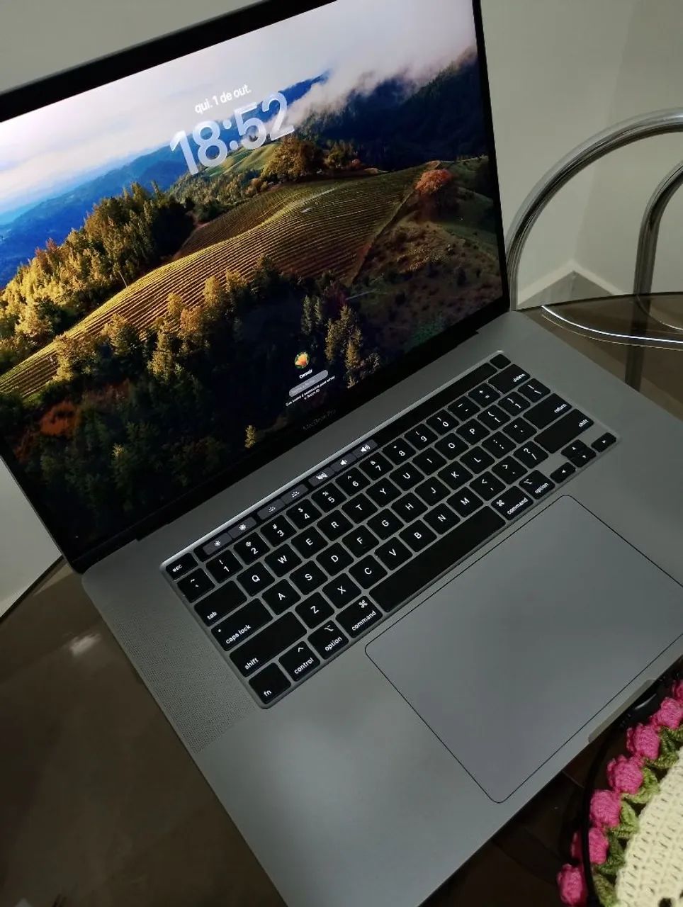 Macbook pro 16 polegadas 32 gb ram 1 TB ssd Intel i9
