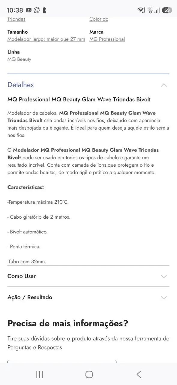 TRIONDAS MQ PROFISSIONAL 32 MM - Foto 2
