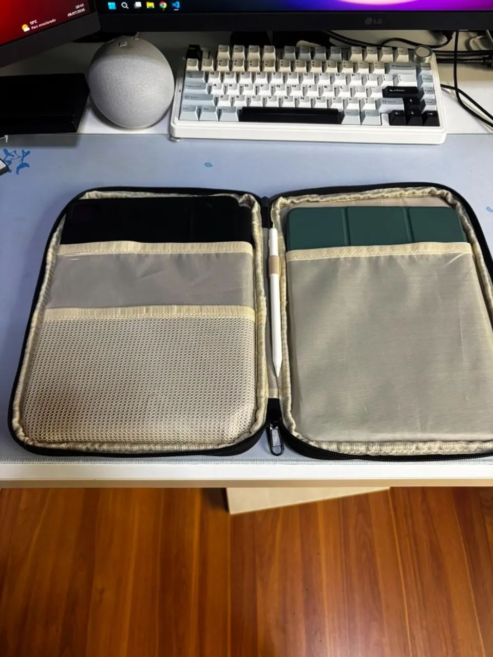 iPad Air M1 Cinza-espacial - Kit completo c/ teclado e caneta - Foto 5