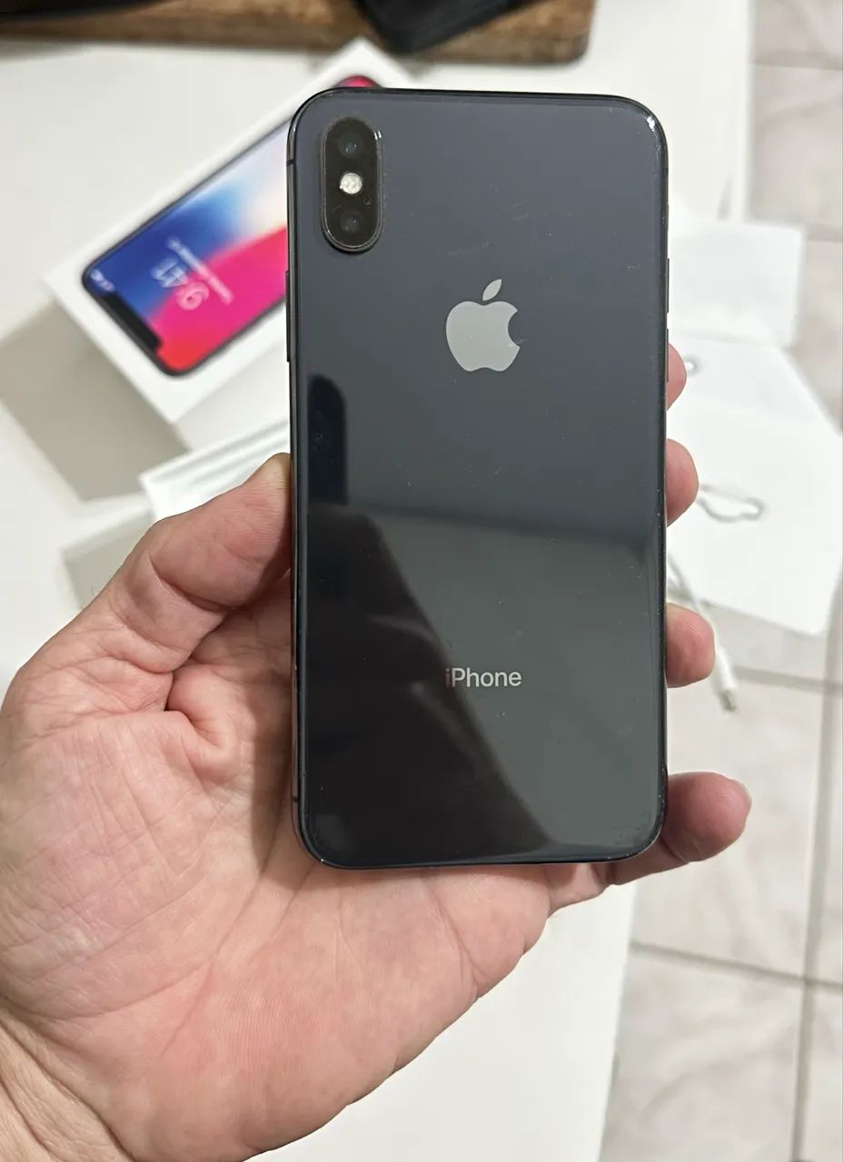 iPhone X 256 GB Cinza Espacial  - Foto 2