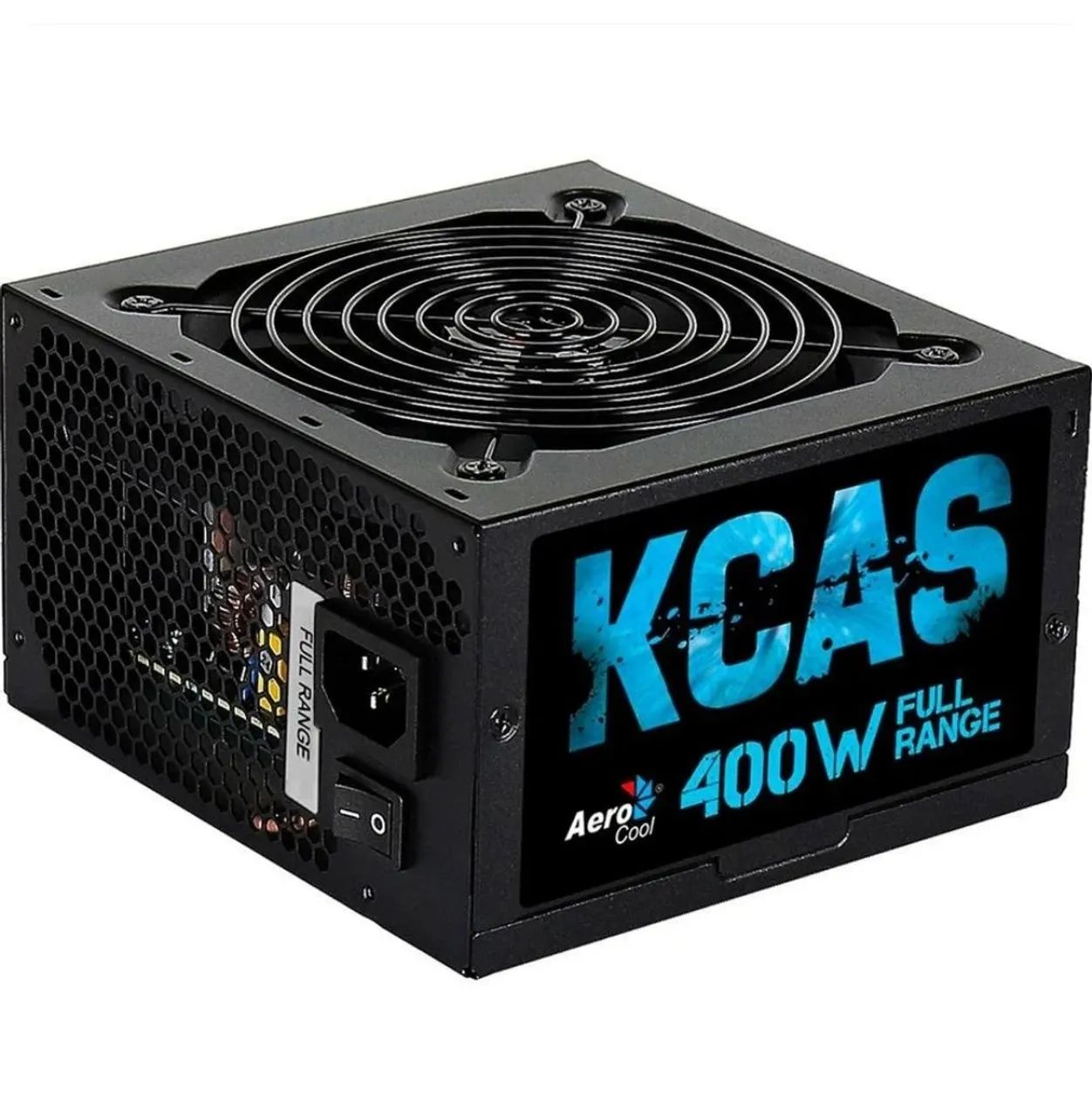 Fonte Aerocool KCAS 400w 80 plus white